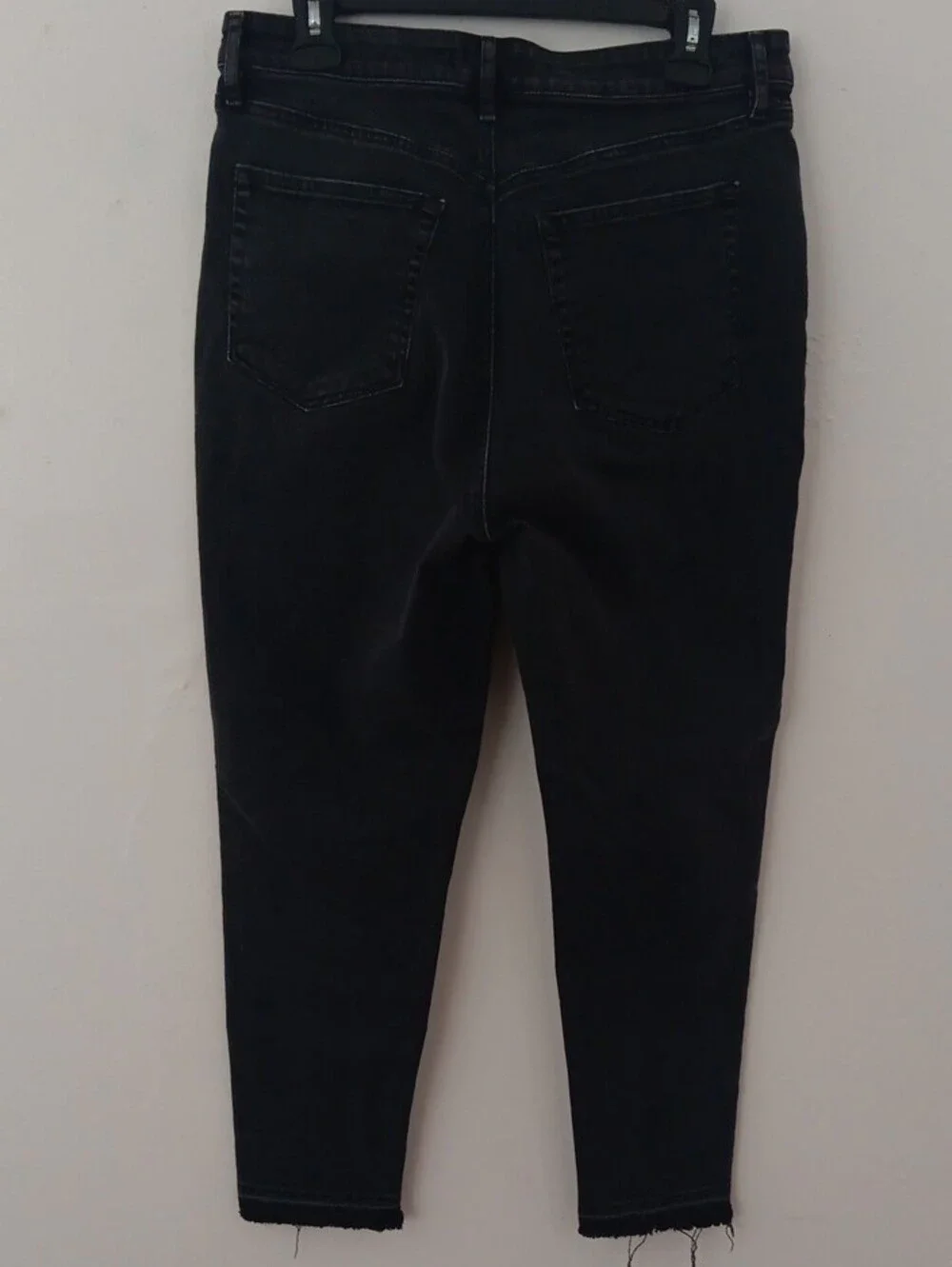 Loft  Curvy High-Rise Button-Fly Skinny Jeans  #3949